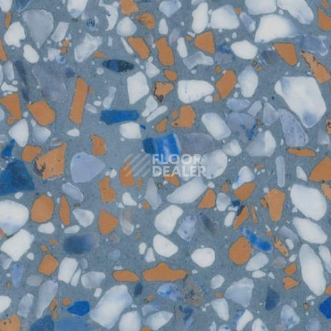 Кварцвиниловые полы Forbo Allura Material 63492DR7-63492DR5 blue terrazzo фото 1 | FLOORDEALER